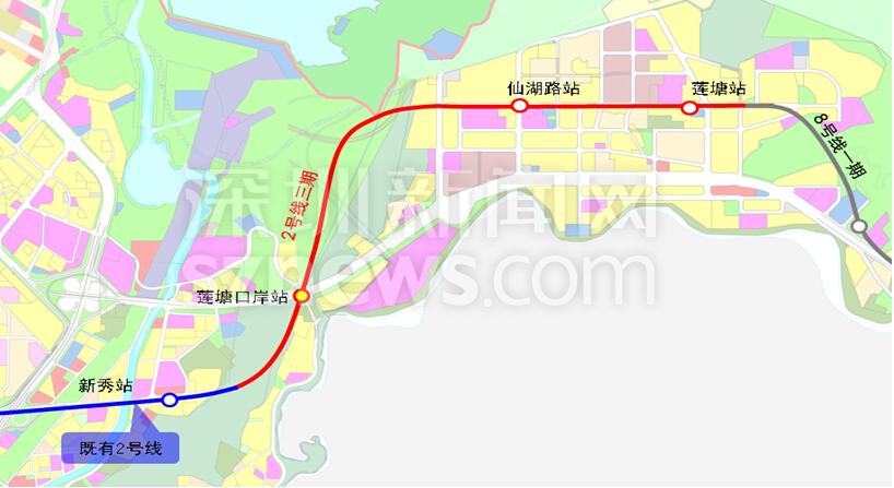 深圳地鐵2號線東延段（站點(diǎn)、線路圖、開通時間、最新消息）